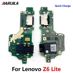 100% New USB Flex For Lenovo Z6 Lite L38111 Dock Charger Connector Charging Flex Cable Replacement Fast Charge