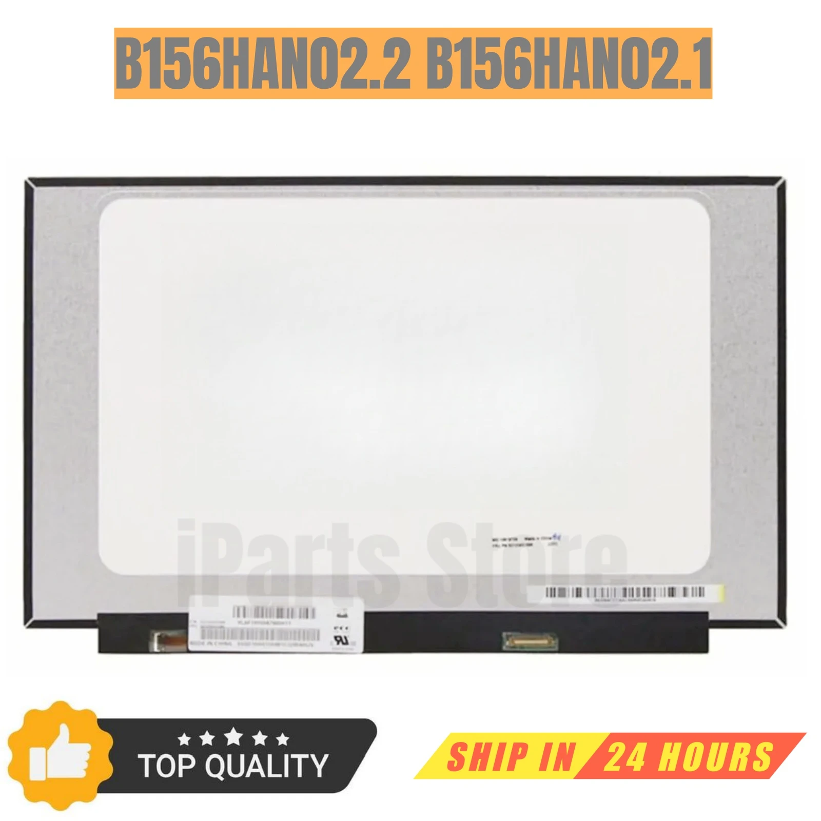

iParts Replacement New Display B156HAN02.2 B156HAN02.1 15.6 inch FHD LCD Screen Panel 60hz 30Pin Matrix Panel OEM Grade A