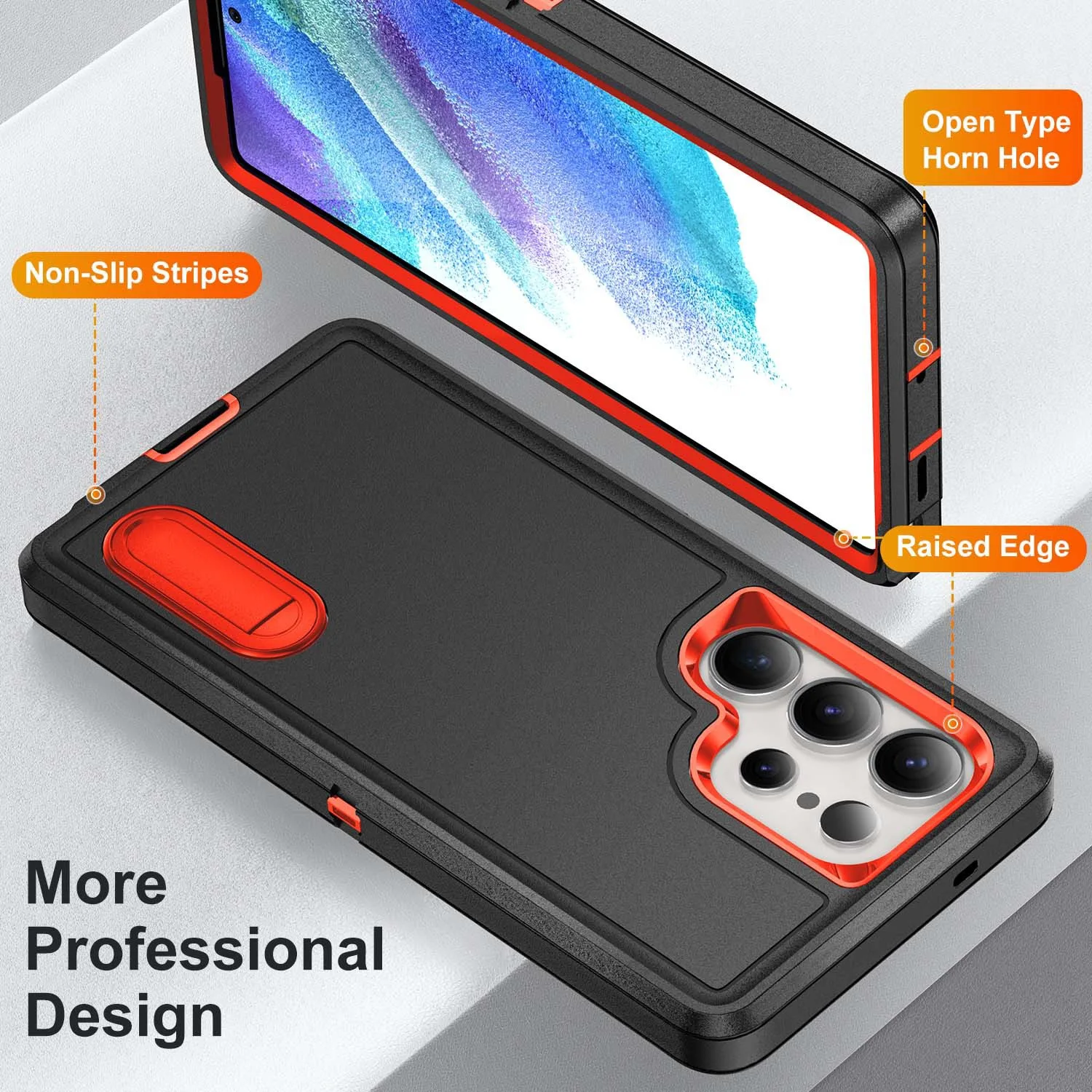 Anti-Shock Strong Cases For Samsung Galaxy S26 Ultra A17 A54 5G A56 A36 A16 A15 A14 A53 S23 S25 FE S24 S25 edge S22 Plus Cover