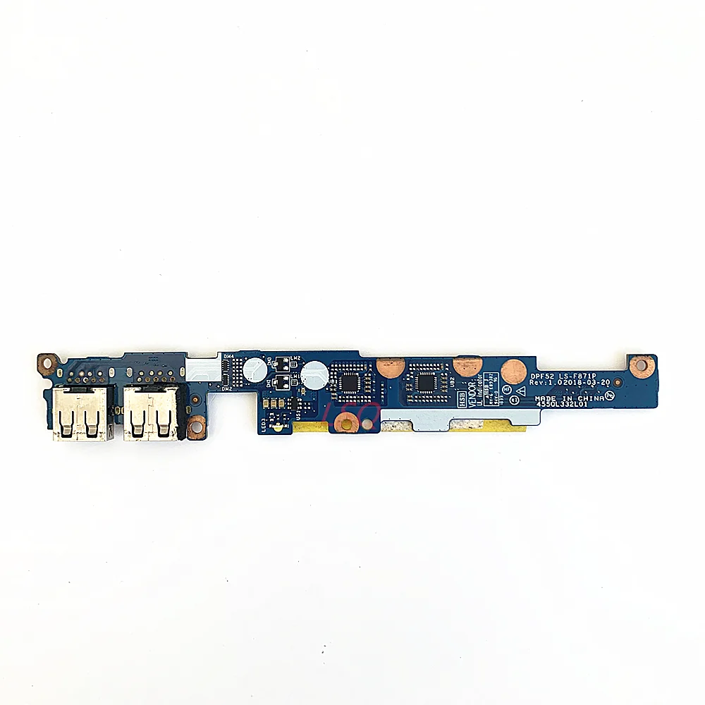 LS-F871P FOR HP Light and Shadow Genie 4 Battle 99 15-CX USB Board 100% Test OK