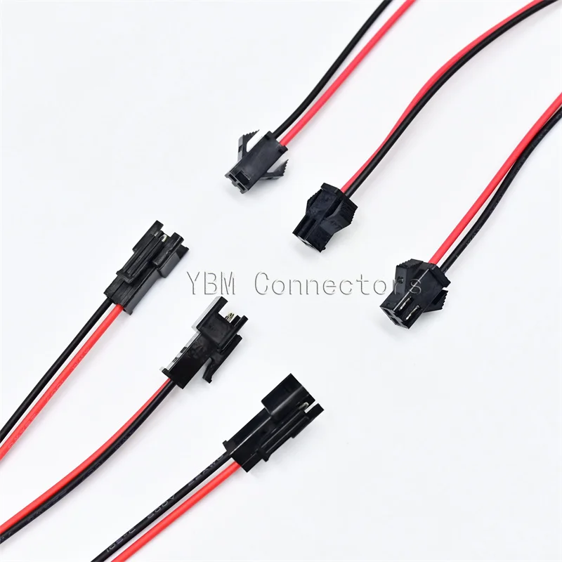 2pin 3pin 4pin 5pin 6Pin led connector Male/female JST SM 2 3 4 5 6Pin Plug Connector Wire cable for led strip light Lamp Driver