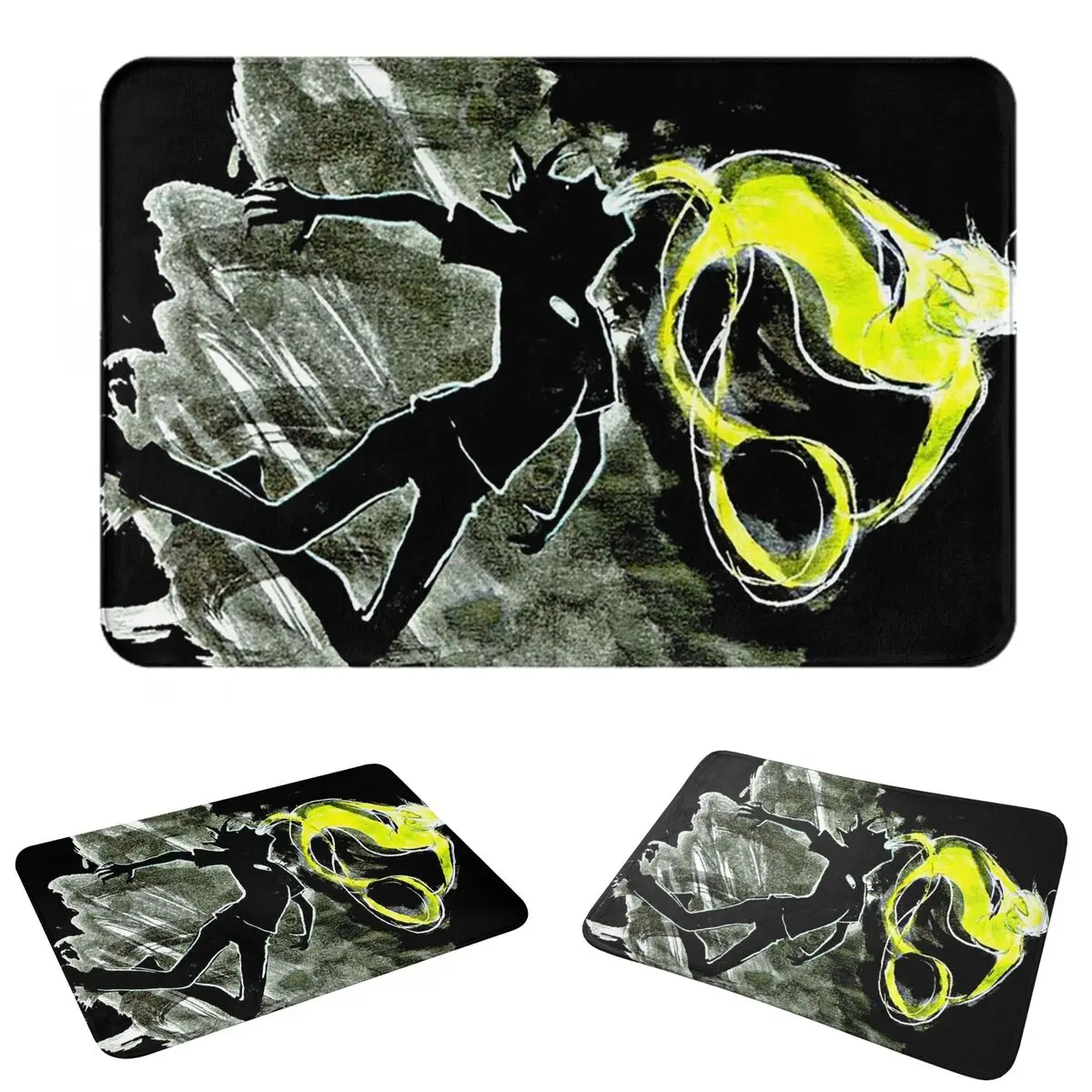 Danny Phantom Non-slip Doormat Floor Mat Sand Scraping Carpet Rug for Kitchen Entrance Home Living room Footpad Mats