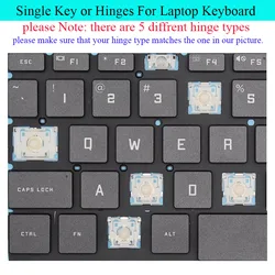Replacement KeyCap Hinge For HP Victus 15-FA 15-fa0031dx 15-FA0010NR TPN-Q278 15-FB0028NR 15-FB1013DX Laptop Keyboard
