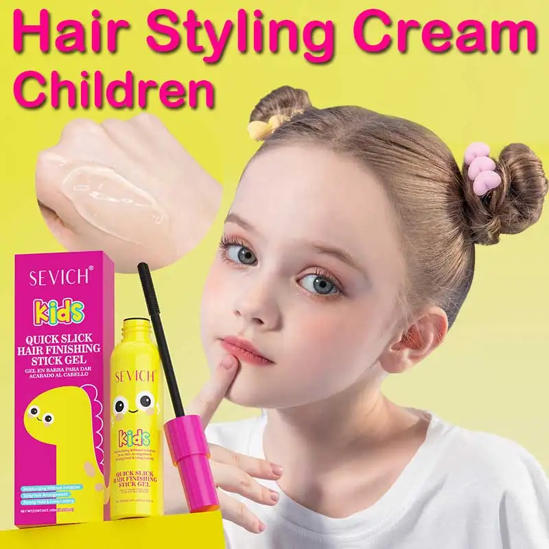 SEVICH Kids Hair Styling Gel Children Broken Hair Arrangement Cream Anti-frizz Braiding Gel Hair Wax Stick Hair Finishing Care