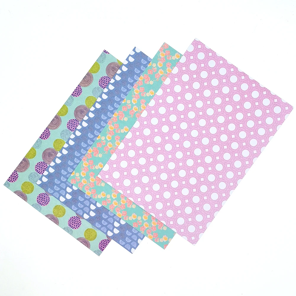 Creative Path Pure Youth A5&A6 Scrapbooking-Dekorpapier, buntes Muster, Journaling-Hintergrundpapier für Bastelarbeiten, Kartenherstellung – Detail 4