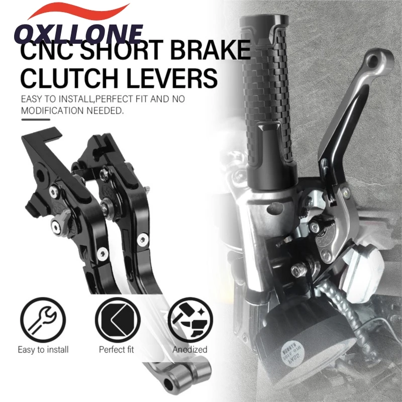 450MT 2024 2025 2026 Motorcycle Accessories For CFMOTO CF MOTO 450 MT 450 MT450 CF450MT Adjustable Folding Brake Clutch Levers