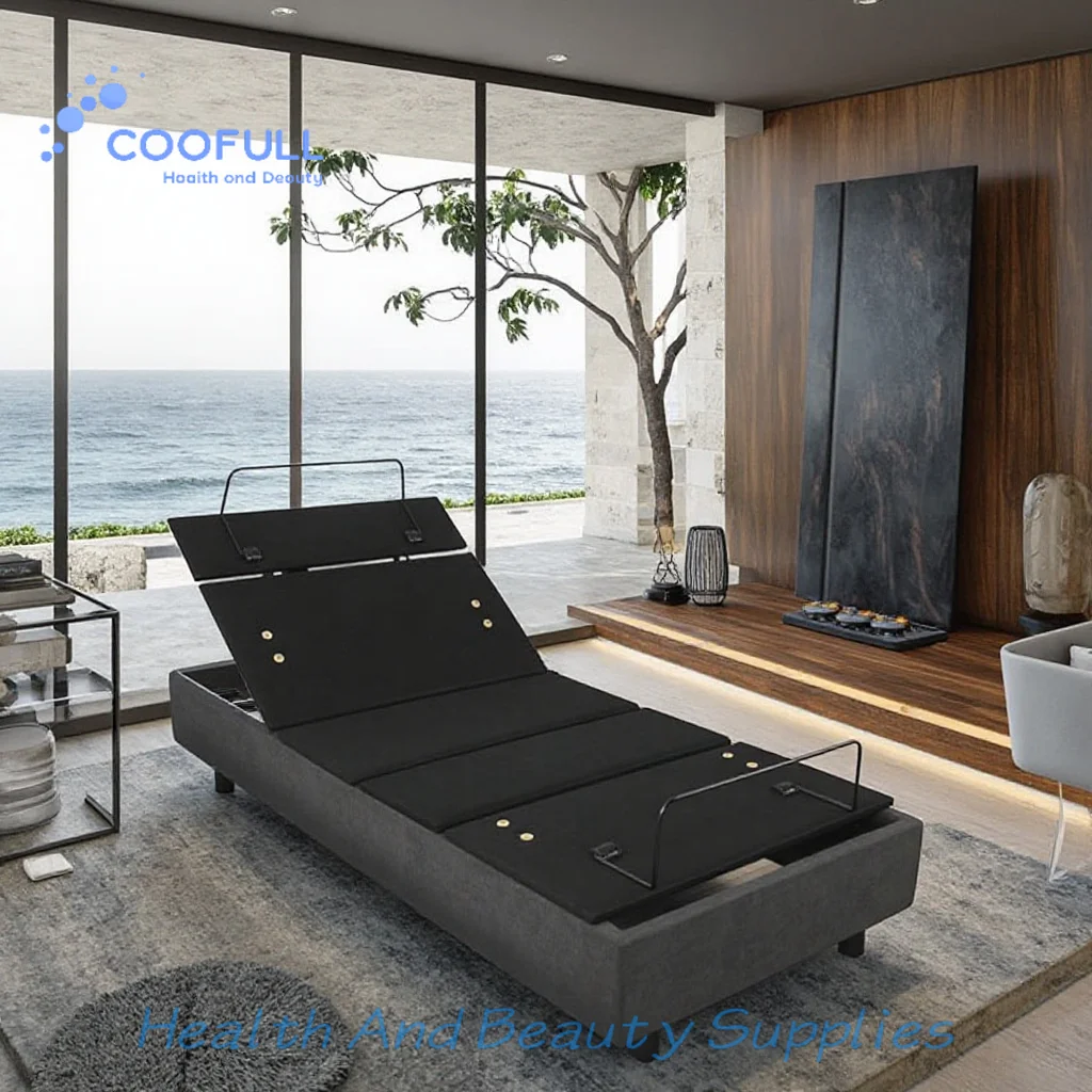 Coofull Electric Adjustable Massage Bed Luxury King Size Bed With Smart Technology Multifunctional Double Bed
