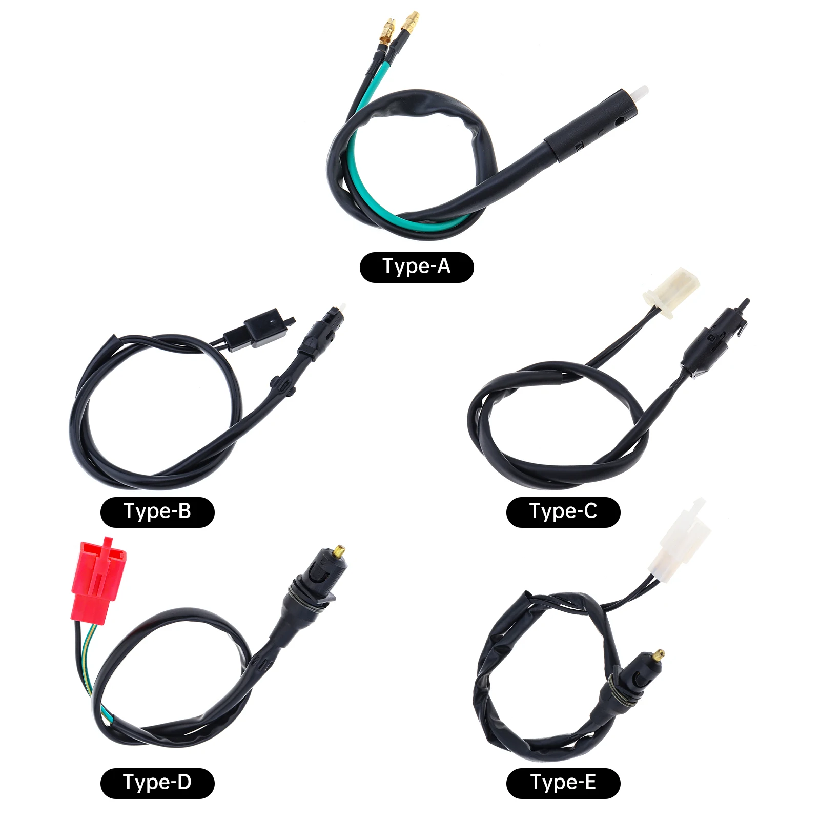 Motorcycle Drum Type Single Disc Front Brake Line Brake Light Switch For Motorbike