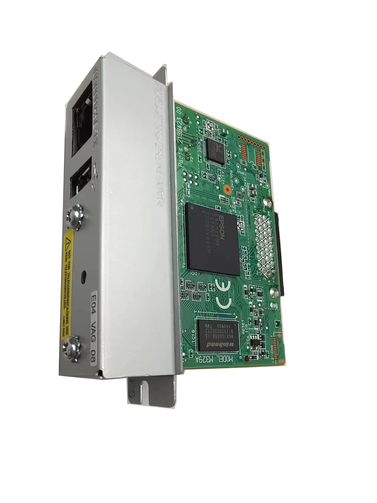 for EPSON Ethernet USB Parallel Serial Card E04 TM-U288BU220BU330BT88V Interface Board