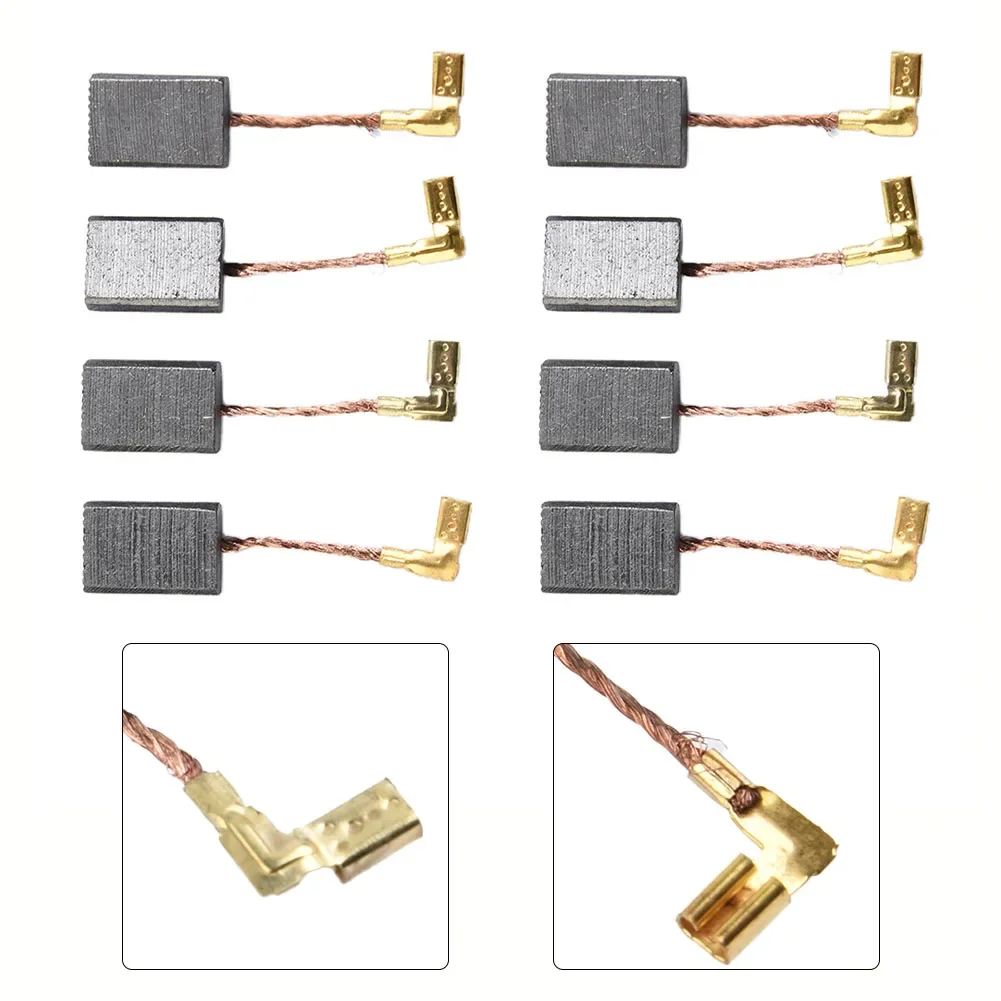 8PCS Angle Grinder Carbon Brushes Replacement GA4530R GA4534 GA5030 CB459 Angle Grinder Carbon Brush