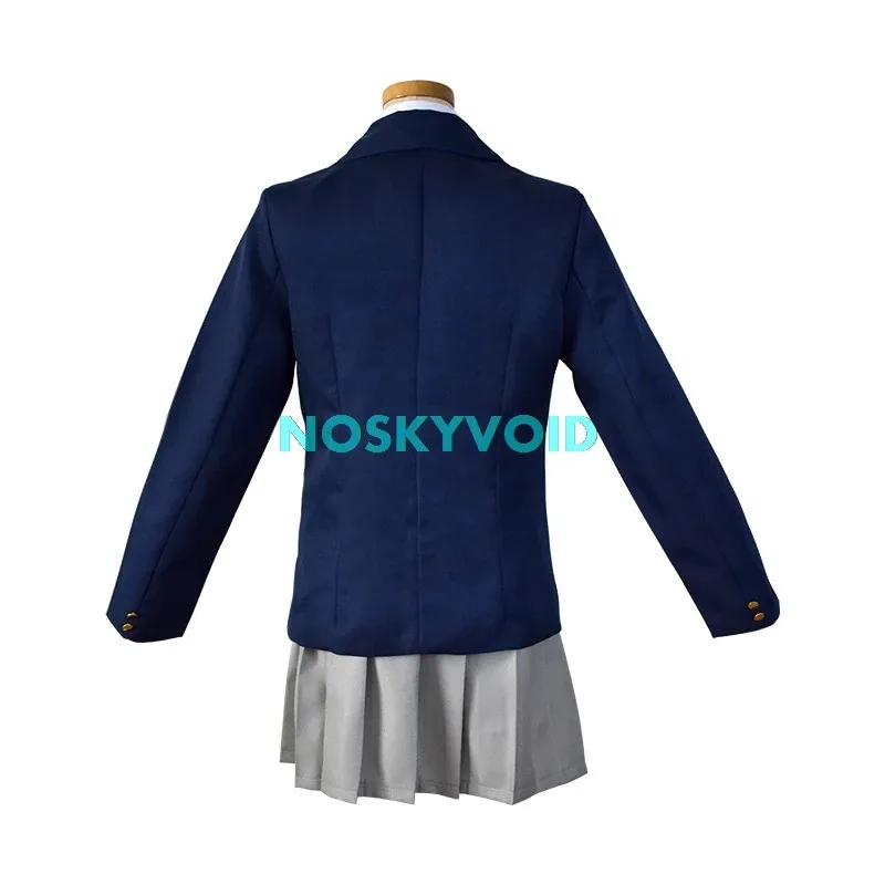 

zizi 2025л аниме K-ON! Костюм Akiyama Mio Hirasawa Yui, парик для косплея, школьная форма для девочек, женская униформа JK, вечерние костюмы на Хэллоуин C