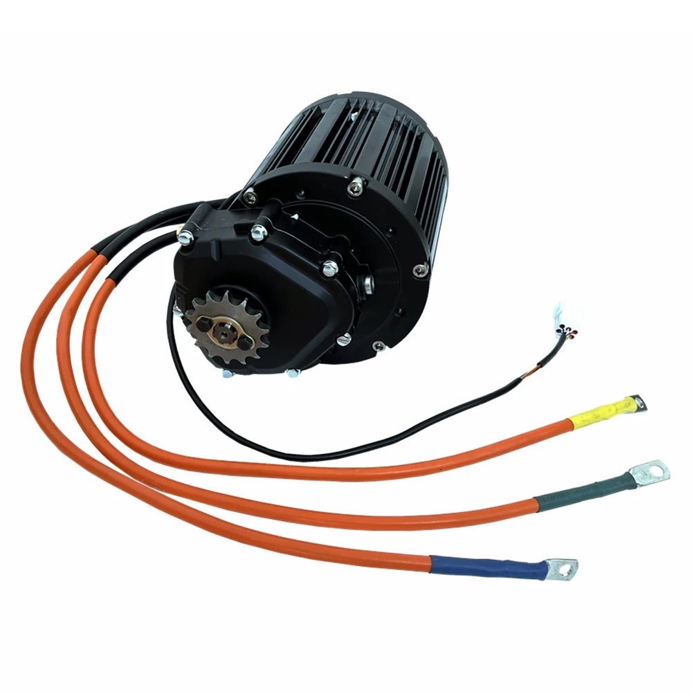 

QS138-c QS138 90H V3 with 1:2.35 gear box 4000w Mid drive motor for Dirt Bike Electric Moped Motorcycle