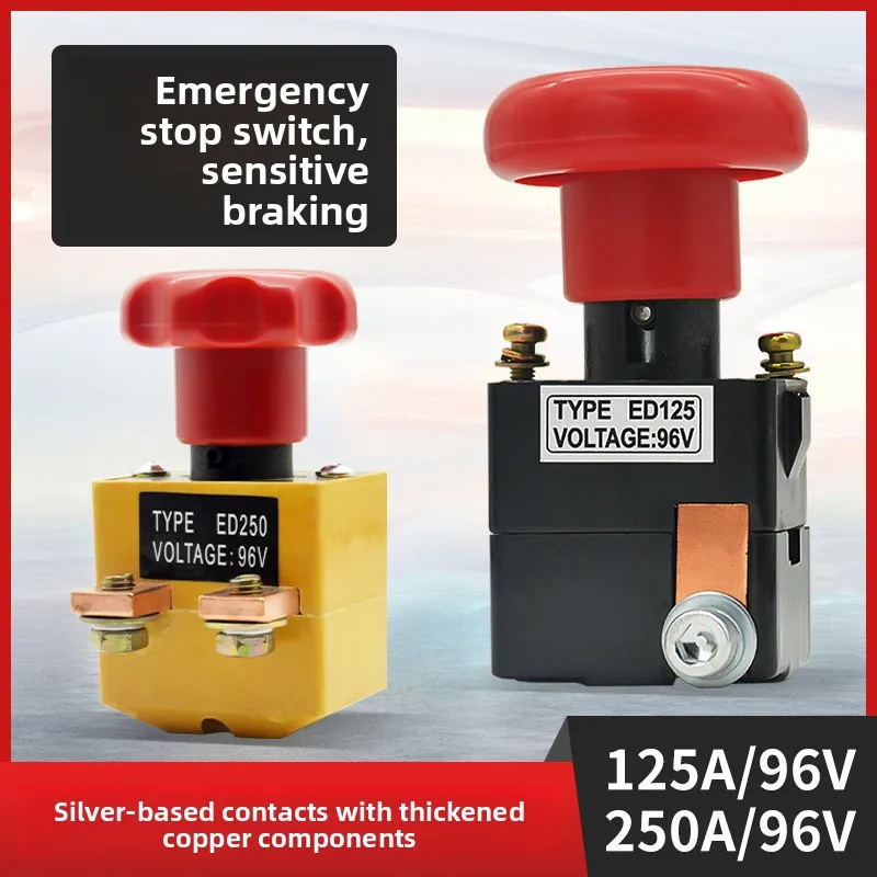 

Four-wheel car emergency stop switch, power-off switch, emergency power button for electric forklifts and engineering vehicles.