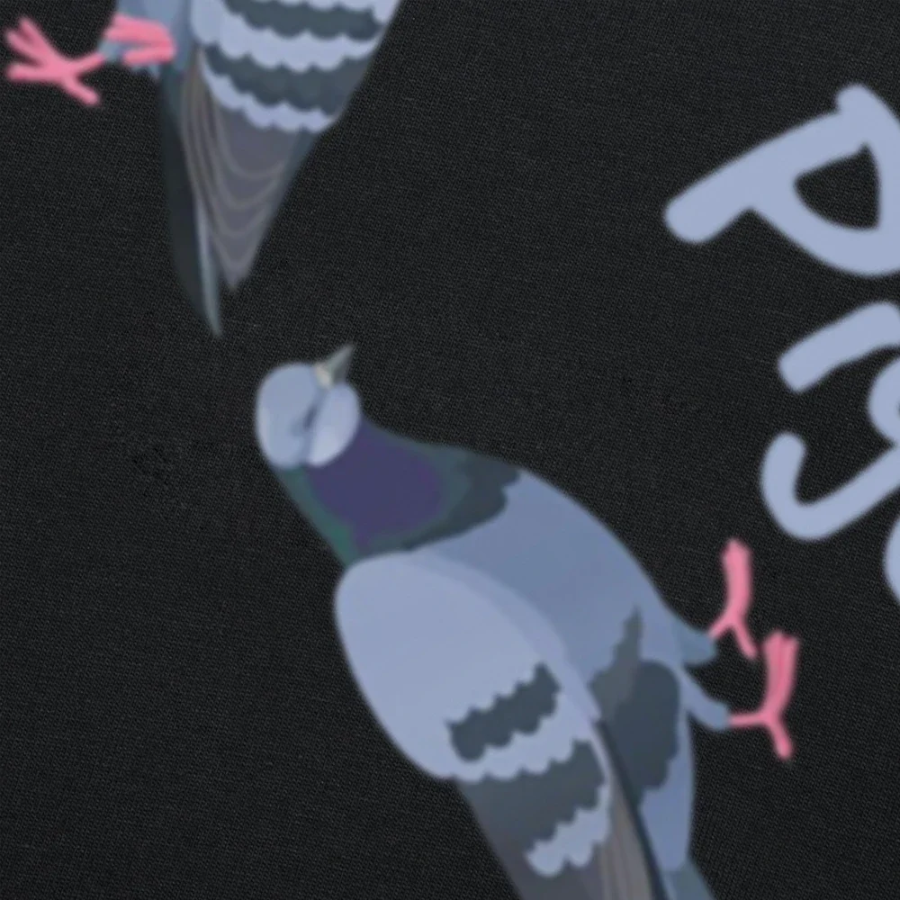 Funny Pigeon Pigeoff Bird Birdwatcher Birdwatching Graphic T-shirt Cute T-shirt Men Women Kids Tshirt Loose Oversized T Shirt