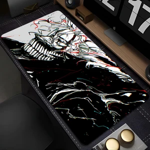 Maus -Pad -PC -Gaming -Zubehör Mousepad Anime Dandadan Ayase Momo Takakura Ken Seiko Schwarz und Weiß tragbarer Tischteppich 8 Hauptverkaufs -Momo -Teppiche - №2