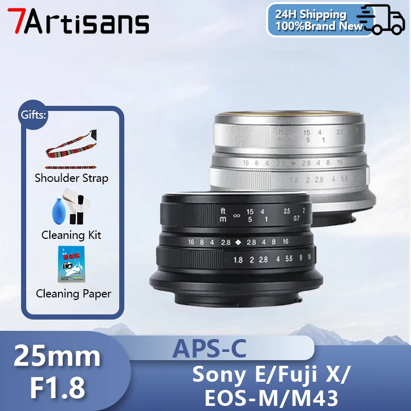 7artisans-lente-de-enfoque-manual-f18-para-camara-sony-e-a6000-a6300-fujifilm-fx-x-t4-xt10-canon-eos-m-m10-micro-4-3-pen-f-25mm