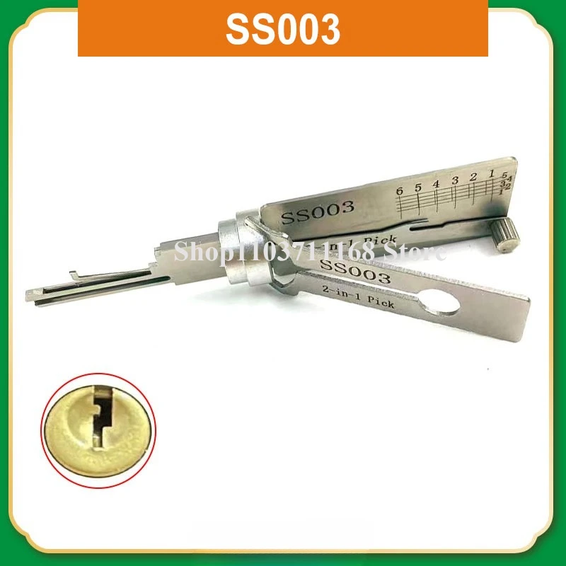Key Decoder Tools for Locksmiths: A Comprehensive Review of the LISHI 2 IN1 SS003 Door Lock Pick and Decoder Tool