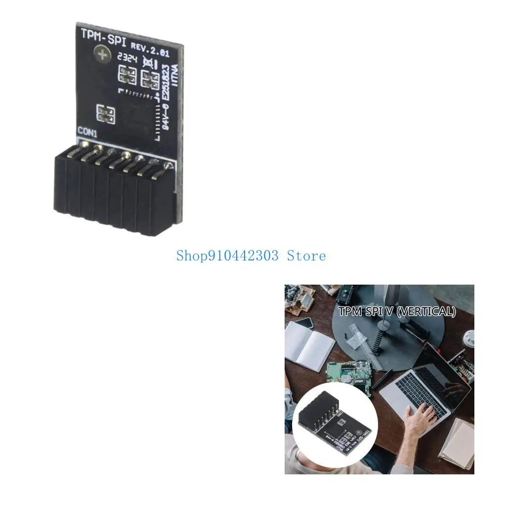 

L4MD Computer TPM Security Module for TPM SPI V Vertical Design for All Users