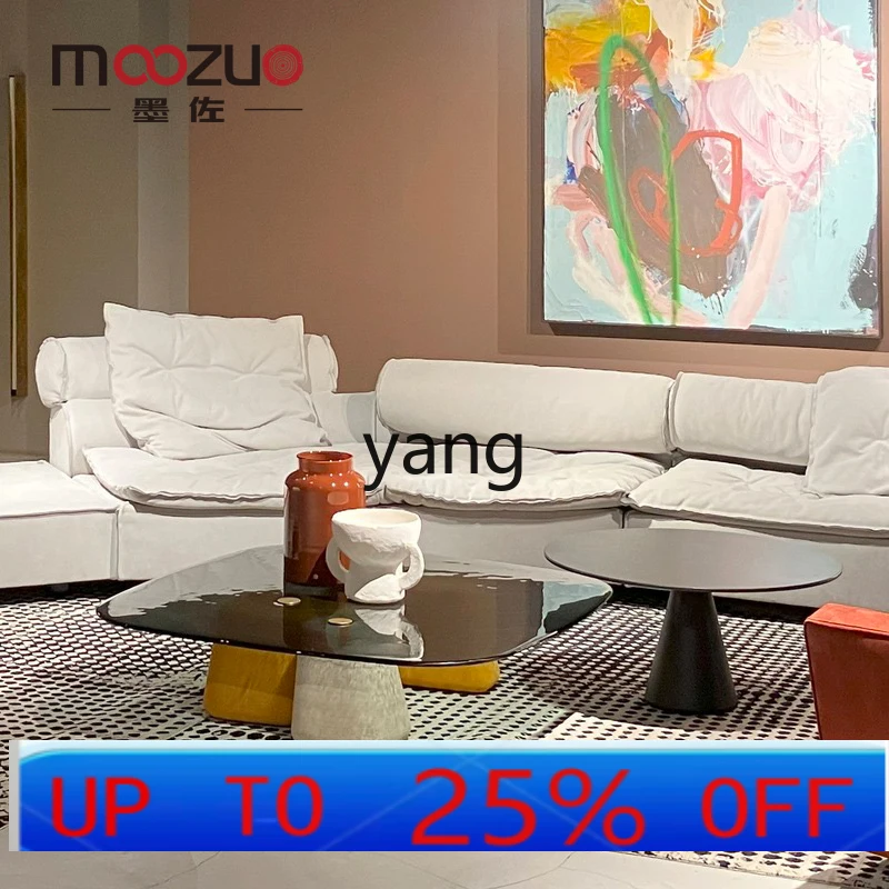 

Прямоугольный журнальный столик LMMlight из прозрачного закаленного стекла для гостиной, домашний, в стиле люкс