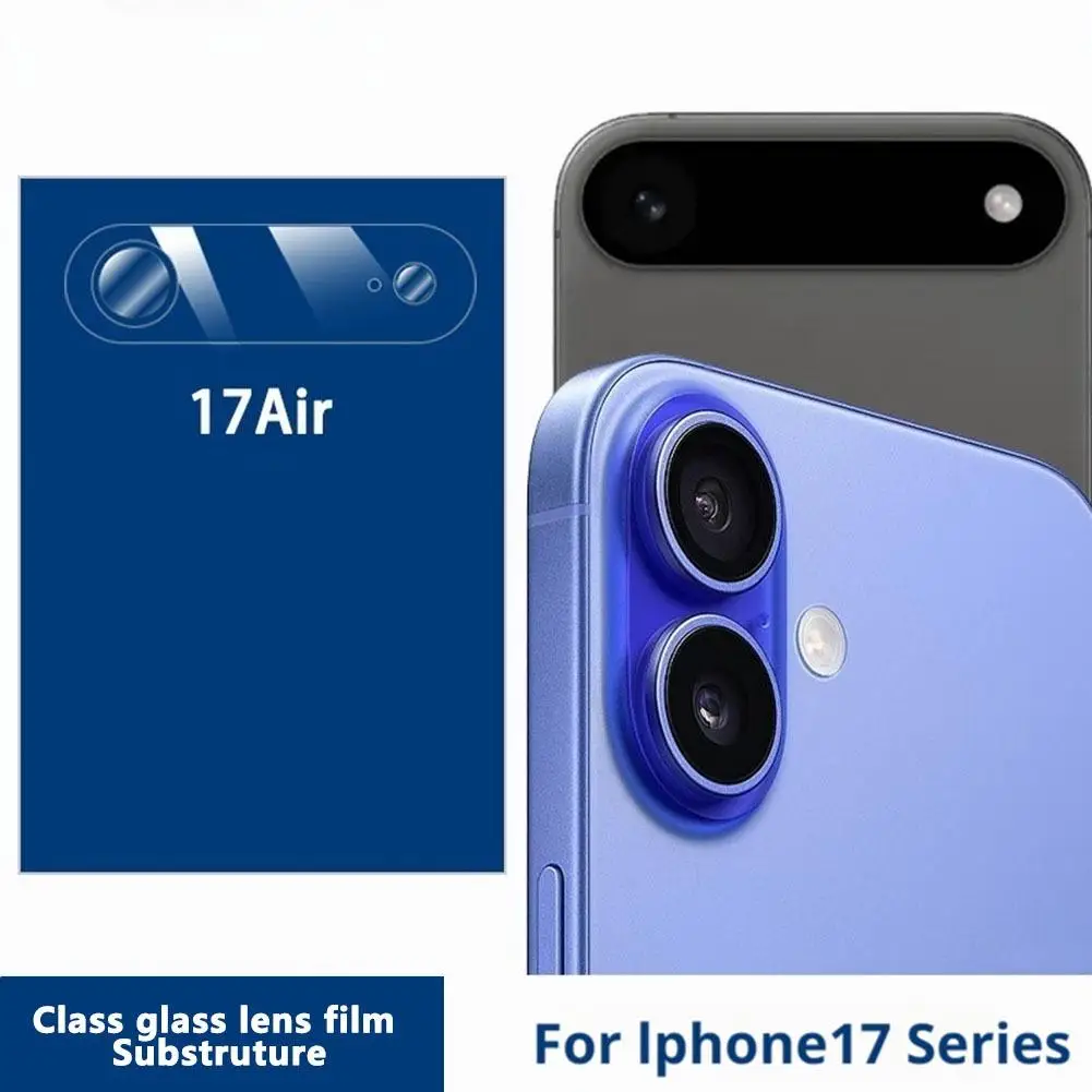 For IPhone 17 Series Lens Film+Base Protective Lens Film Anti-stain Anti-fingerprint Lens Protector Perfect Fit Phone Accessory