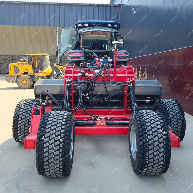 Smart Farming Tractor-Mounted Land Leveler with Auto Lasr/GPS Guidance for Precision Field Leveling and Seedbed Preparation