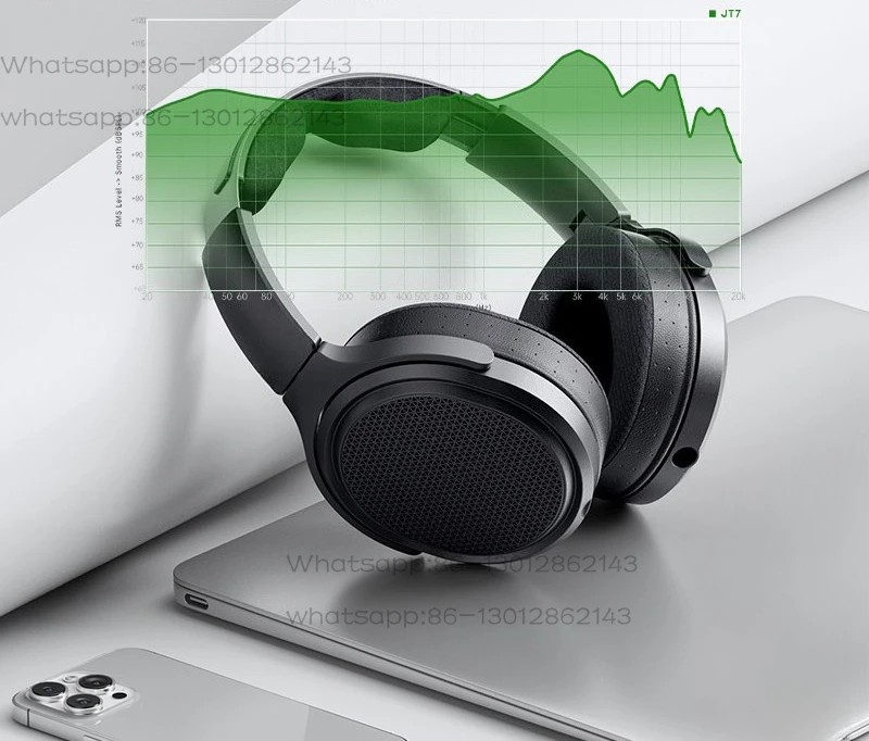 JT7 Open Tablet Headset Wired Headset HiFi Music Folding Big Ear 3.5 + 4.4
