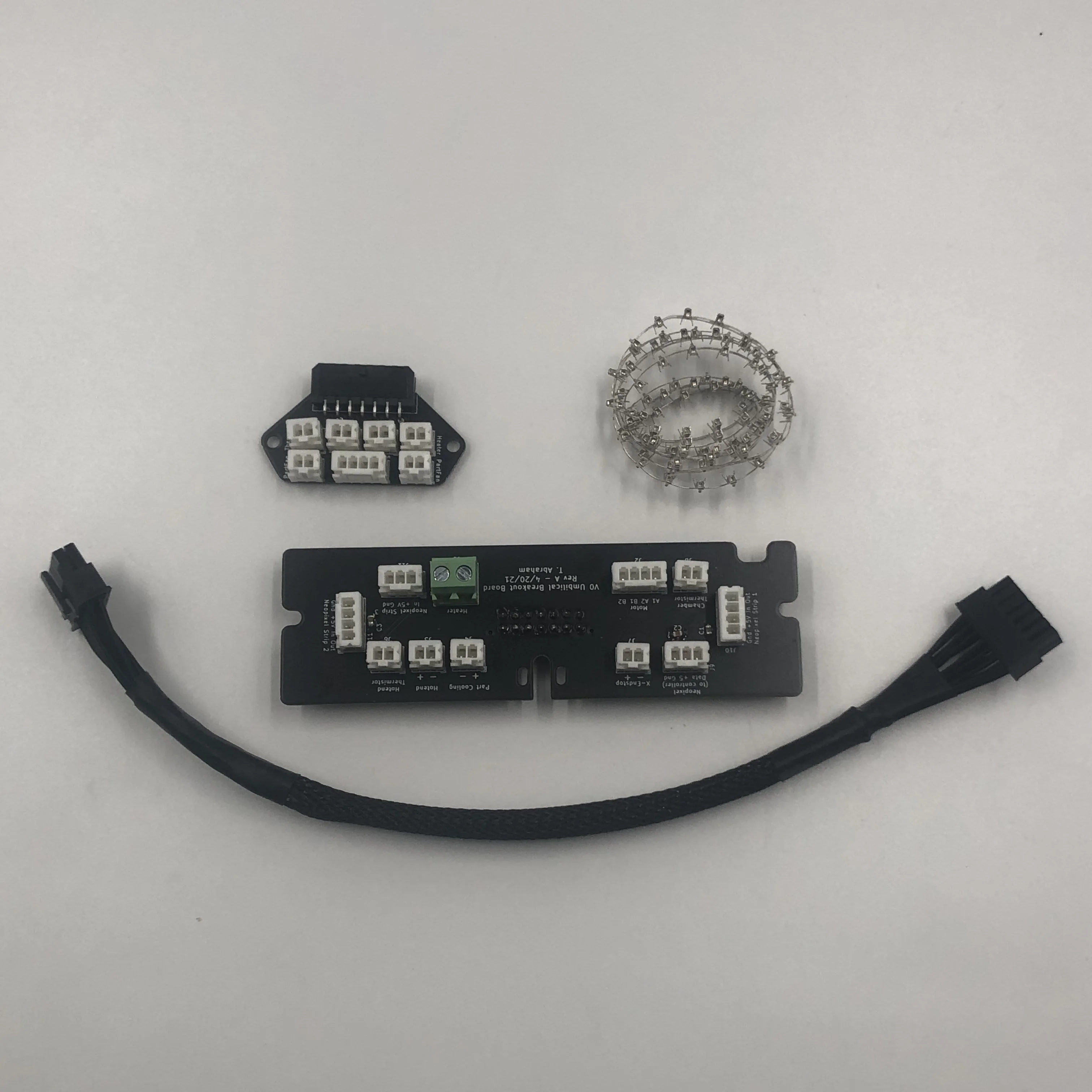 

Voron0.1 UMBILICAL PCB Afterburner Toolhead Frame Board For Voron 0.1 3D Printer Desgined by Timothy Abraham