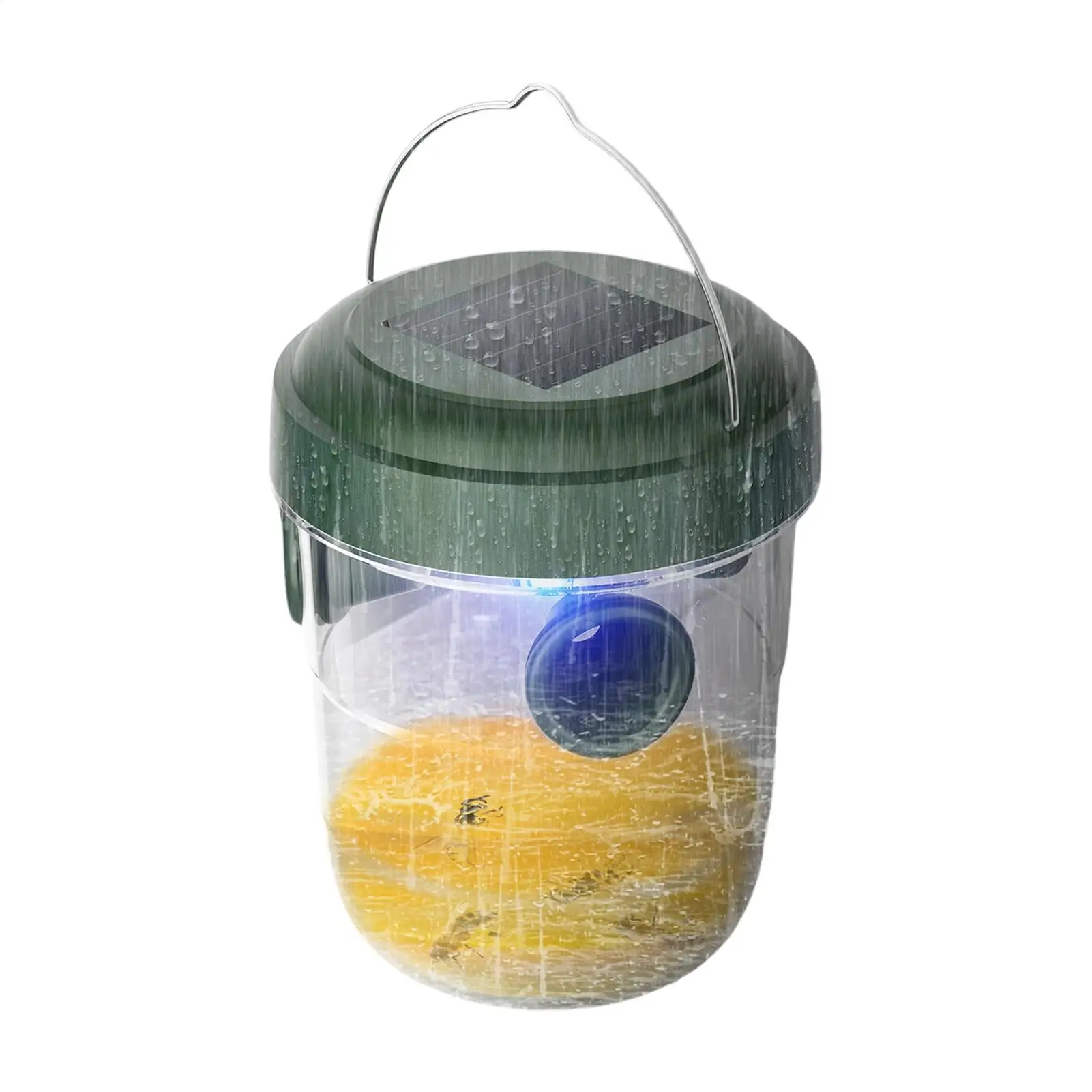Bee Traps For Outside Reusable Solar Catcher Hangable Wasp Catcher For Hornet Hunting Patio Porch Garden Backyard Hive Nest