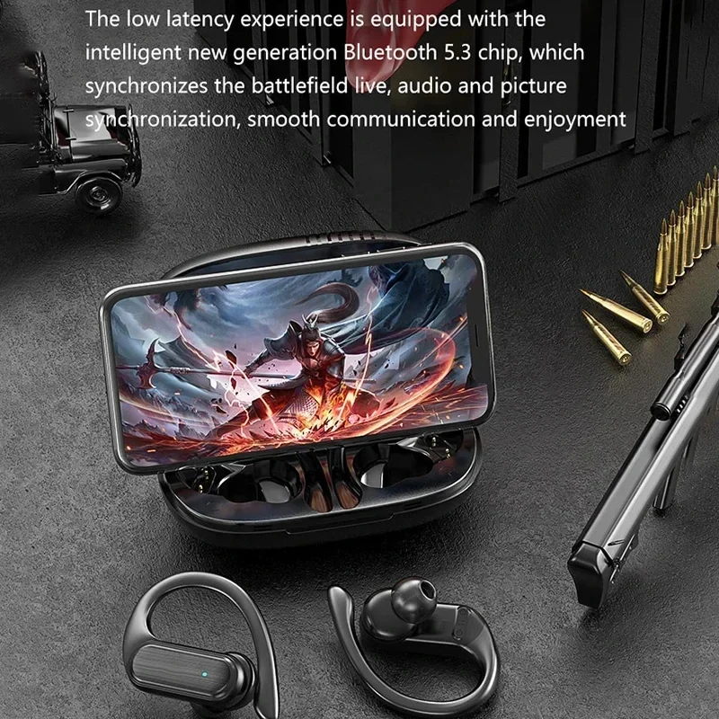 سماعات بلوتوث Xiaomi Mijia A520 TWS سماعات رأس لاسلكية خطافات أذن رياضية للجري لعبة OWS