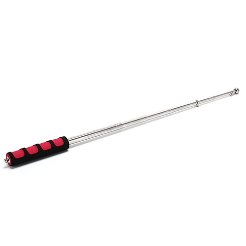 1.2M Flag Pole Portable Telescopic Flag Handheld Pole Tool for Flags Windsocks
