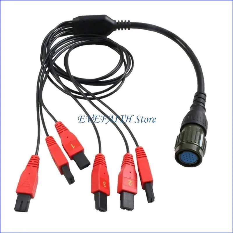 124B Test Main Cable for Injector Cleaner Tester Main Cable Cable Replacement Stable Connection