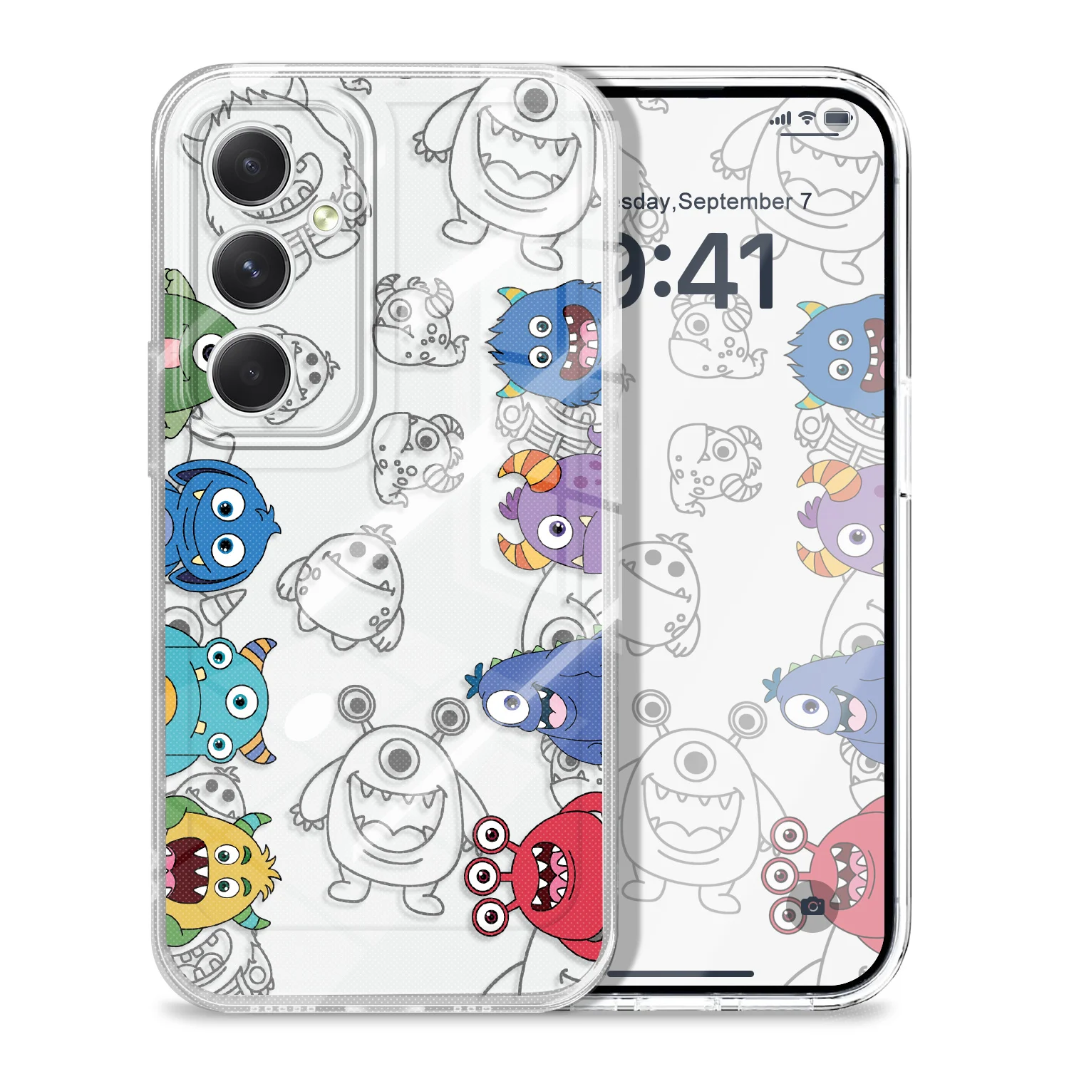 Cute Monster Transp…