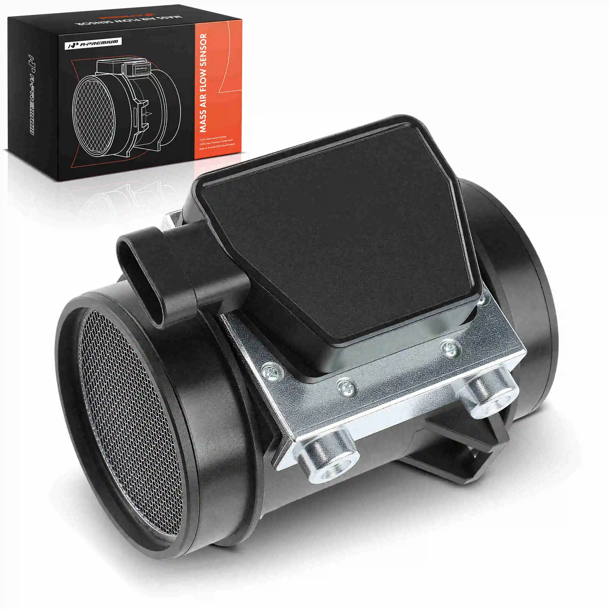 A-Premium Mass Air Flow Sensor Assembly (MAF) with Housing for Chevrolet Camaro Corvette 1986-1989 Pontiac Firebird 1986-1989