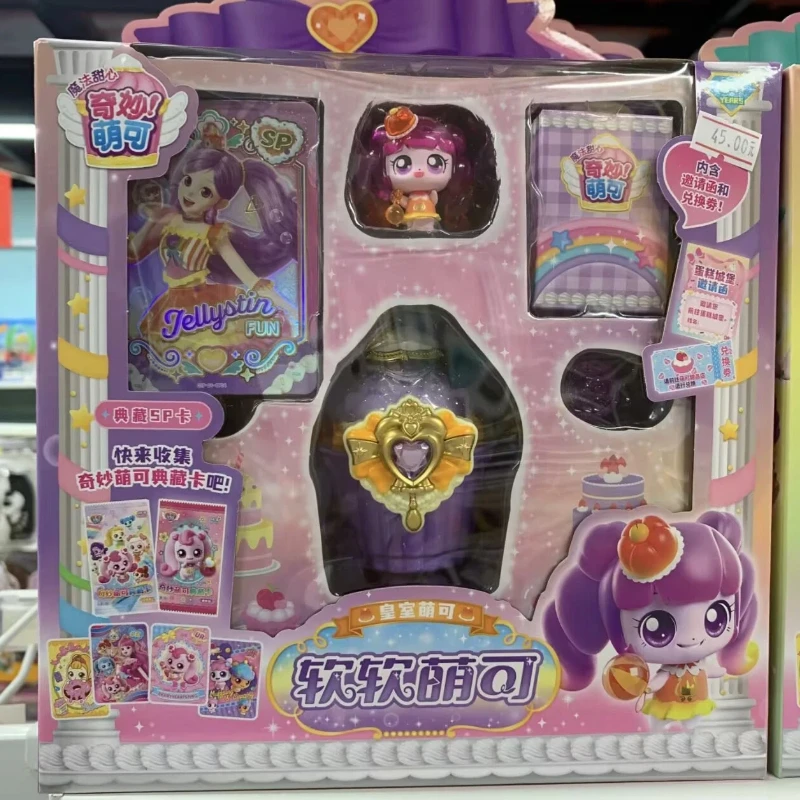 

Набор для трансформации Qi Miao Meng Ke 5 Magic Sweetheart Moko Cake House: Сияющая, мягкая, милая декоративная коллекция для коллекционеров