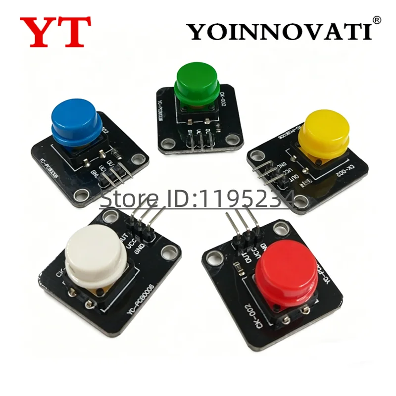 For Arduino Electronic Building Blocks High Level Key Module Touch Switch Big Key Micro Switch Button