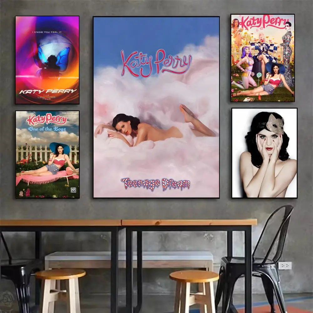 Katy Perry 143 Poster Durable HD PVC Wall Art - Waterproof Dustproof Easy Install For Home Cafe