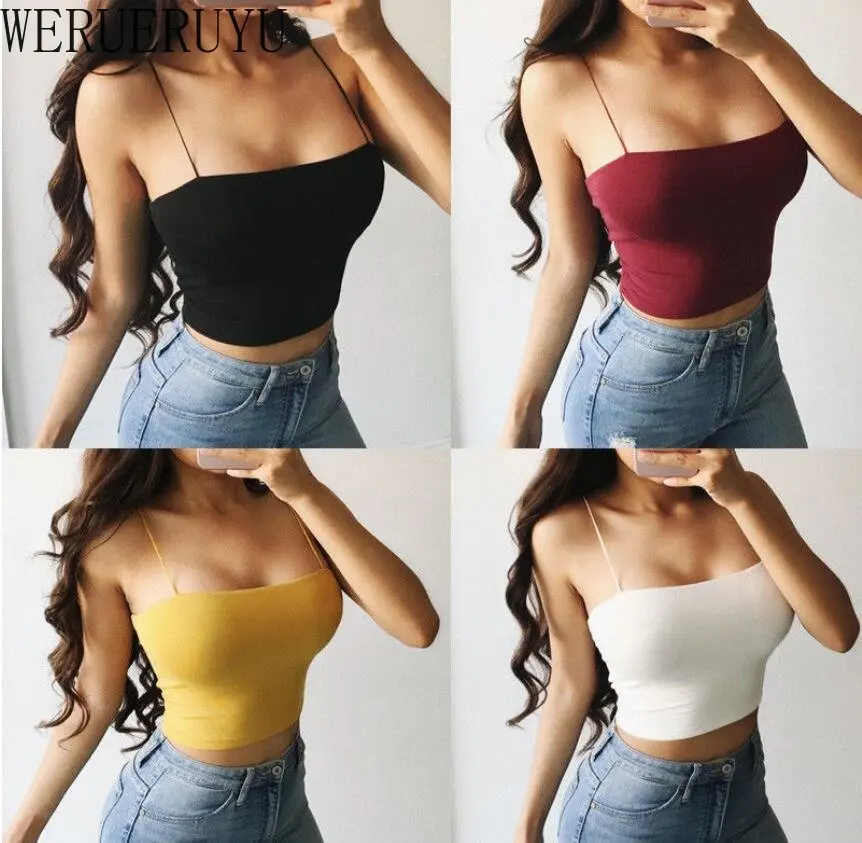 Seksi kolsuz yelek korse kırpma üst kadınlar estetik giyim yaz Y2k Streetwear beyaz siyah sarı kırmızı Tank Top bayan için