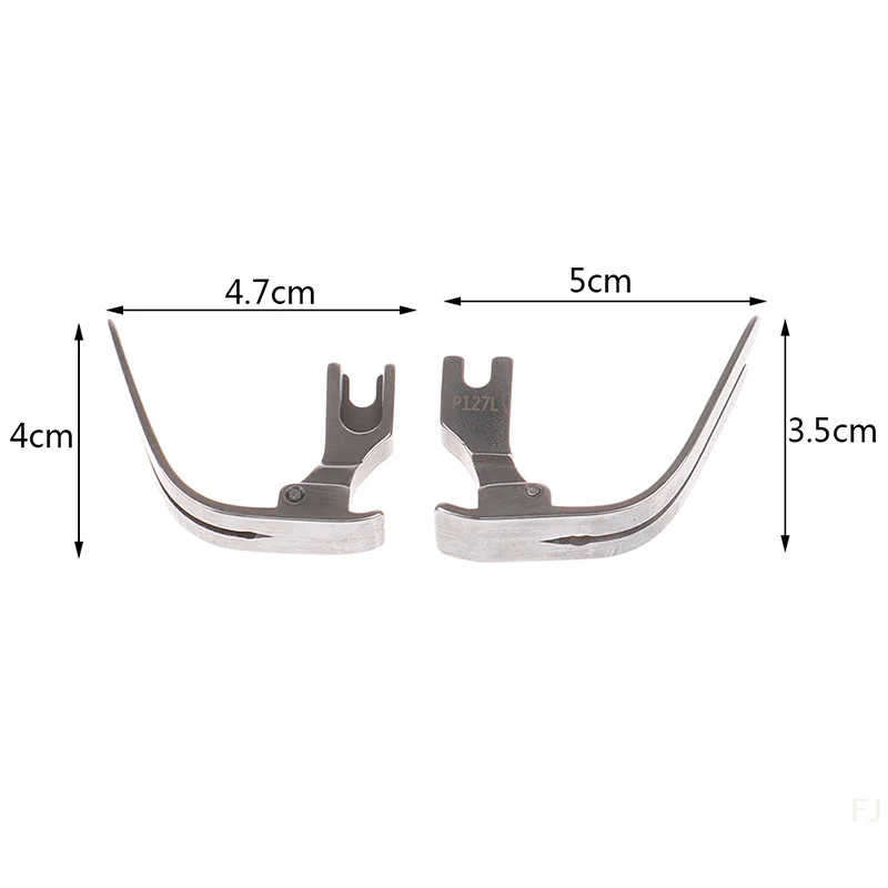 [YU] Calcador de algodão para carro plano para máquina de costura industrial P127L Calcador