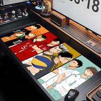 Anime Haikyuu Mouse Pad Large rubber rugs PC game Table mat laptop desk pad XXL non-slip computer keyboard Office desktop mats