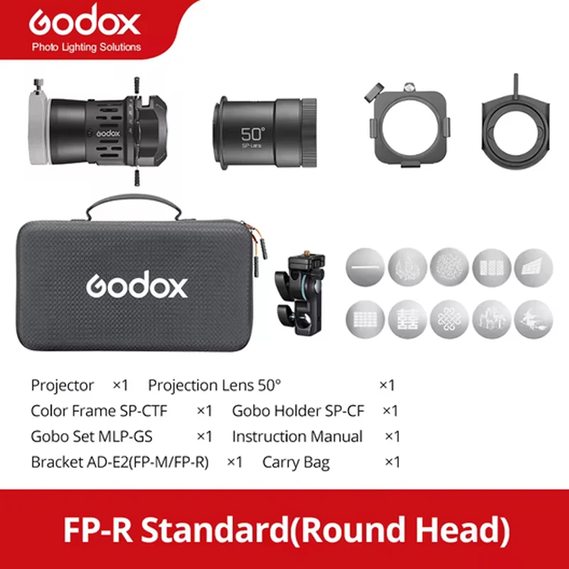 Godox AD-FP FP-M FP-R Flitsprojector Draagbare studio-klasse projectie