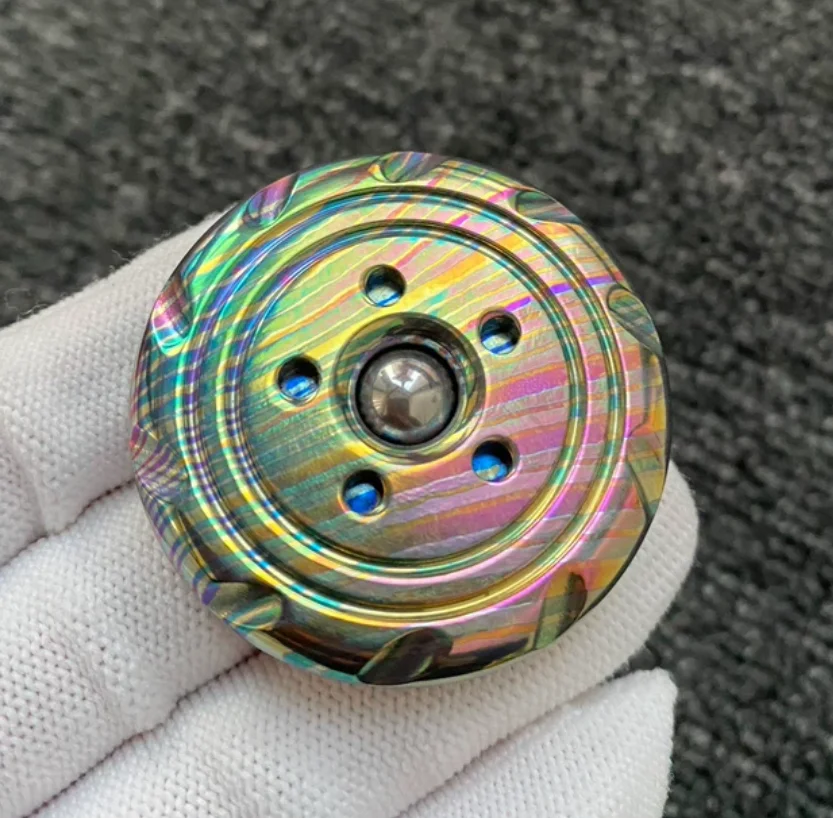 Used EDC PY timascus PPB Stress Relief Toy Pocket Toy Fidget Slider Decompression Toy For Adult