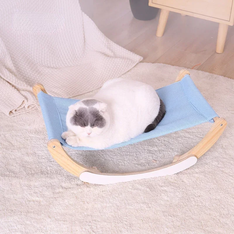 

Cat BedCat HammockCat NestWooden ShakerCat NestKitten Rocking ChairSolid Wood BedSwing ChairCat Dog Pet Supplies