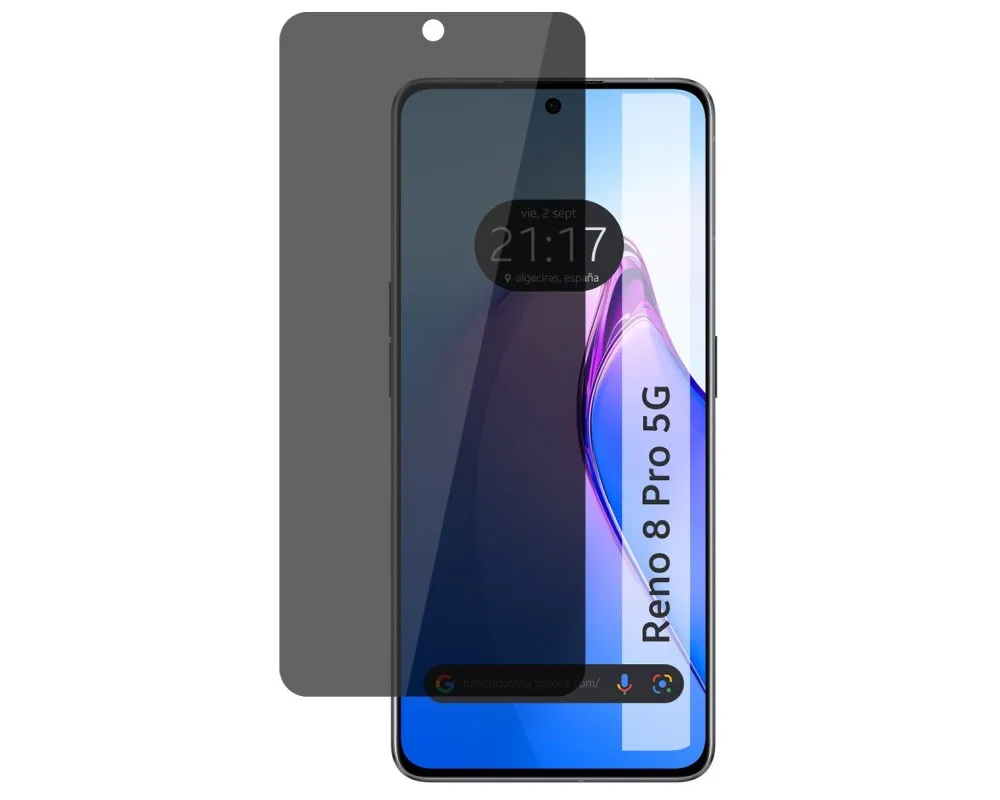 Privacy anti-spy hydrogel screen Protector for Oppo Reno 8 Pro 5G