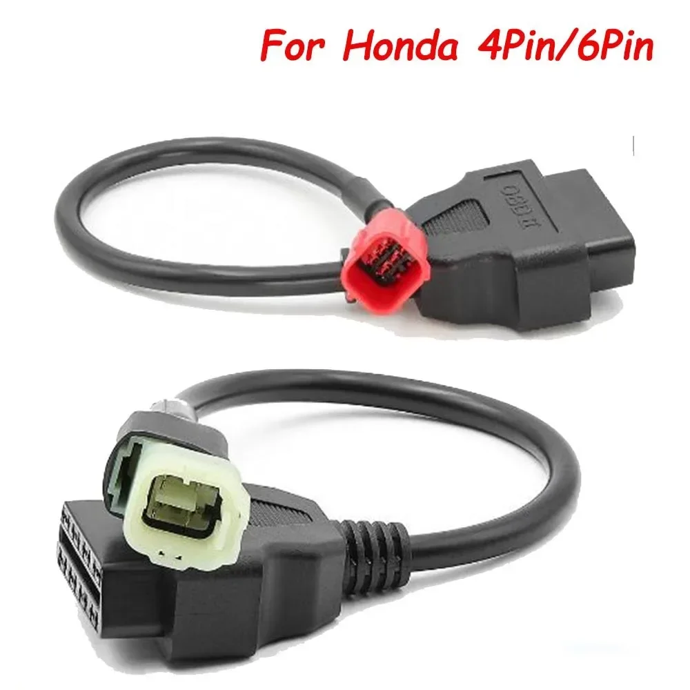 EFI Motorcycle National IV 6pin Cable OBD2 16pin for Suzuki/Yamaha/Honda/Ducati/KTM/Kawasaki Diagnostic Tool Obd Plug Connector