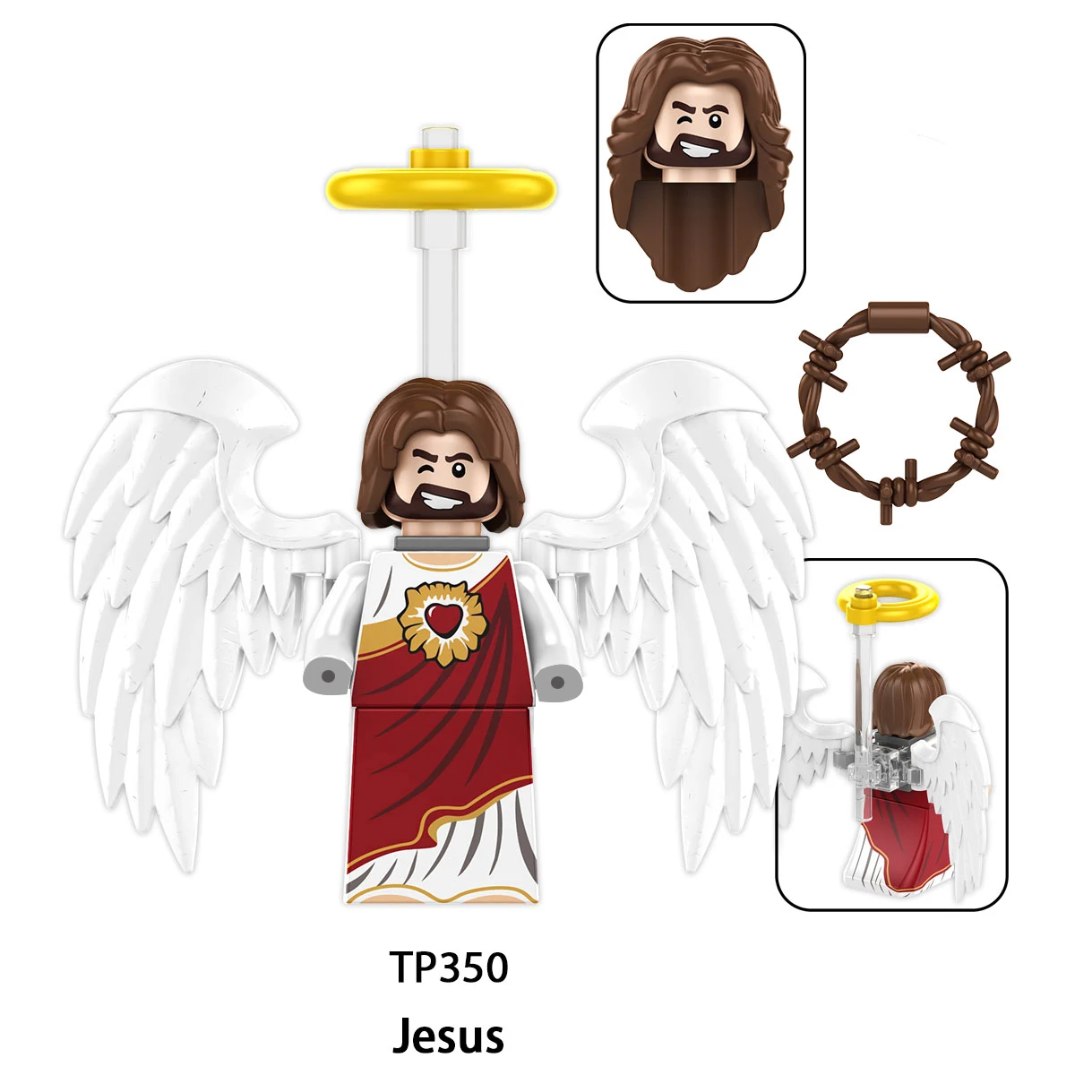 Nouvelle mythologie grecque antique Zeus Poseidon Hades Mini figurines modèles enfants jouets blocs de construction cadeau de noël garçons filles Juguetes