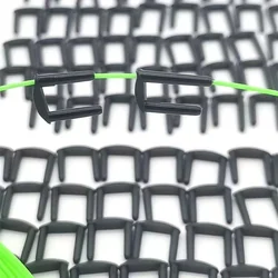 200pcs Badminton Racket Grommets Eyelets Accessory Hole Badminton Protect Tubes Long Short  Grommets