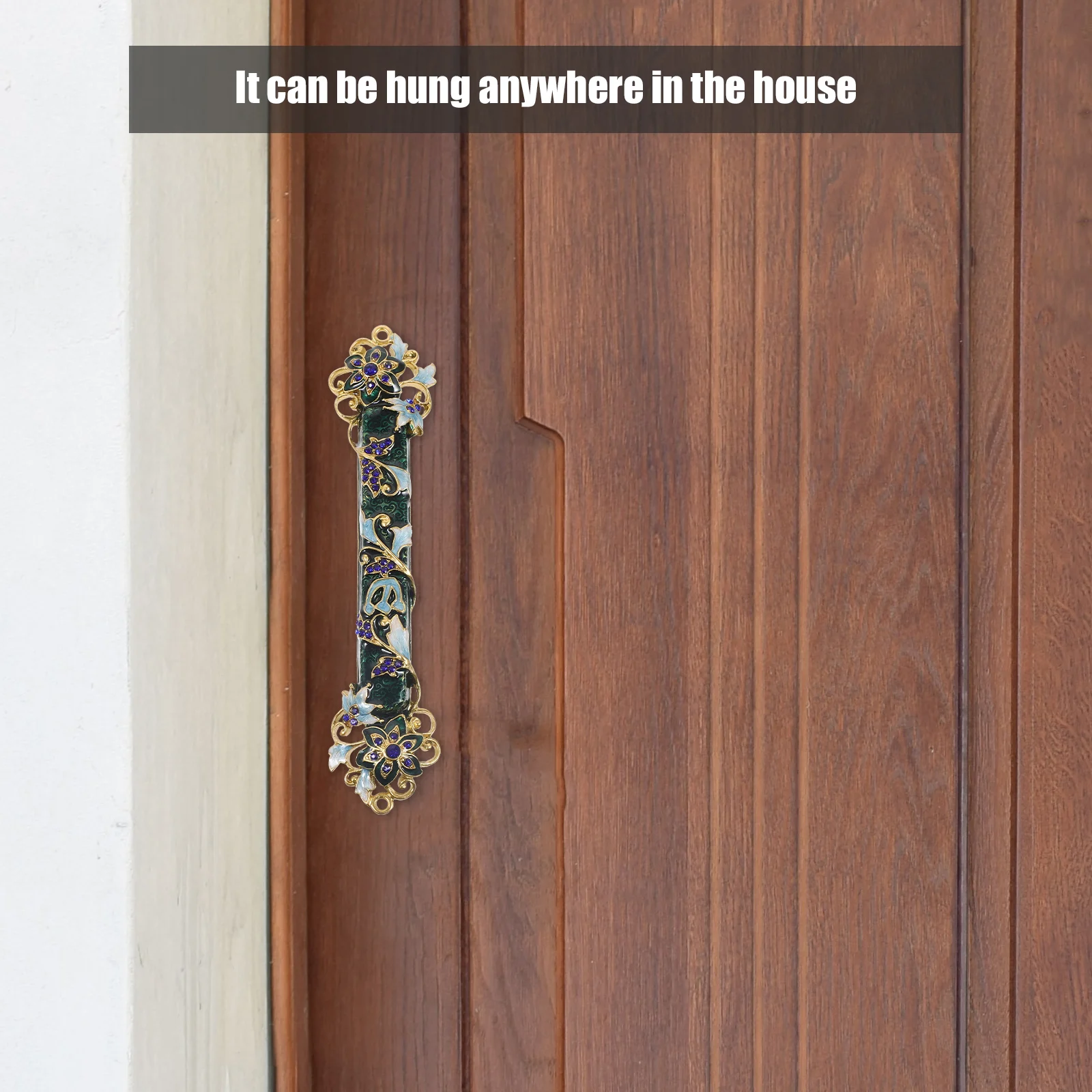 

Mezuzah Metal Religious Gift Decor Retro Jewish Symbols Door Decor Mezuzah Adornment Alloy Engraved Text House Reminder Popular