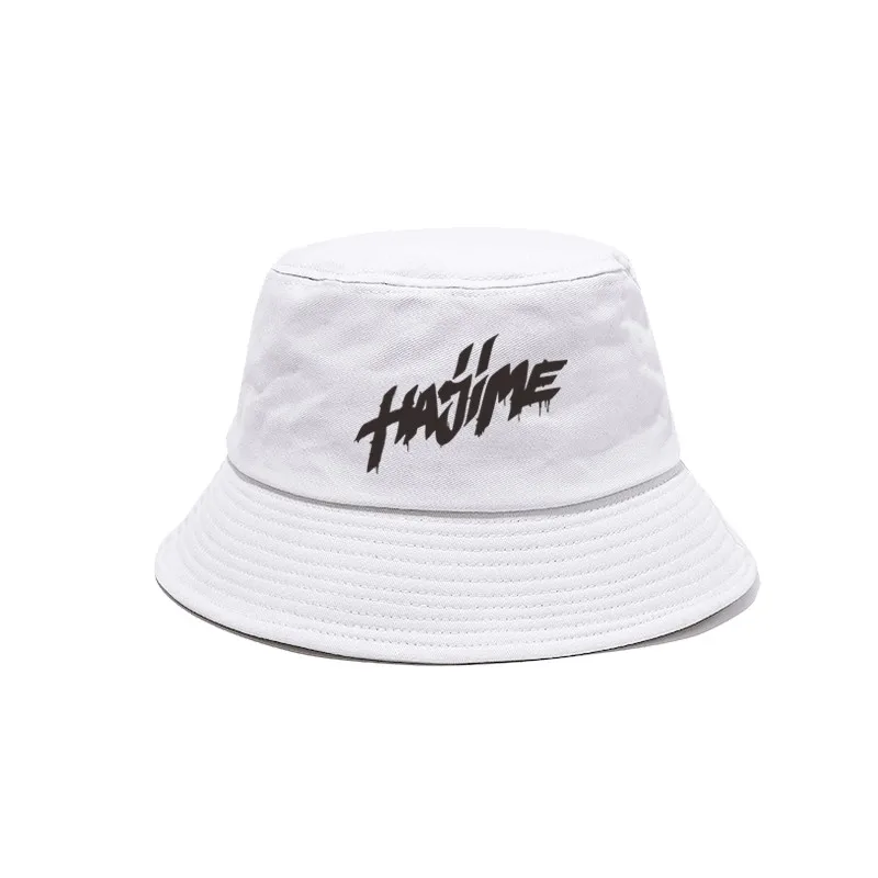 Hajime Panama Hat New Outdoor Cotton Hajime Miyagi Andy Bucket Hats Summer Cool Sun Caps Bob Hat MZ-402