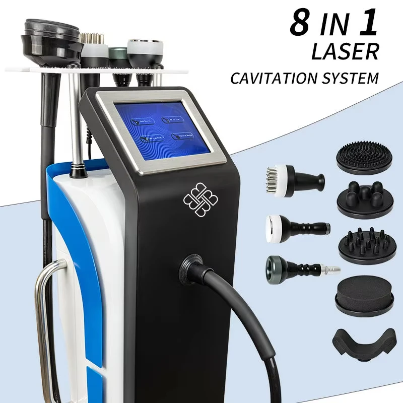 شكل الجسم بالموجات فوق الصوتية التجويف RF نظام فراغ تدليك الجسم مكافحة السيلوليت 40K آلة تخسيس الجسم
