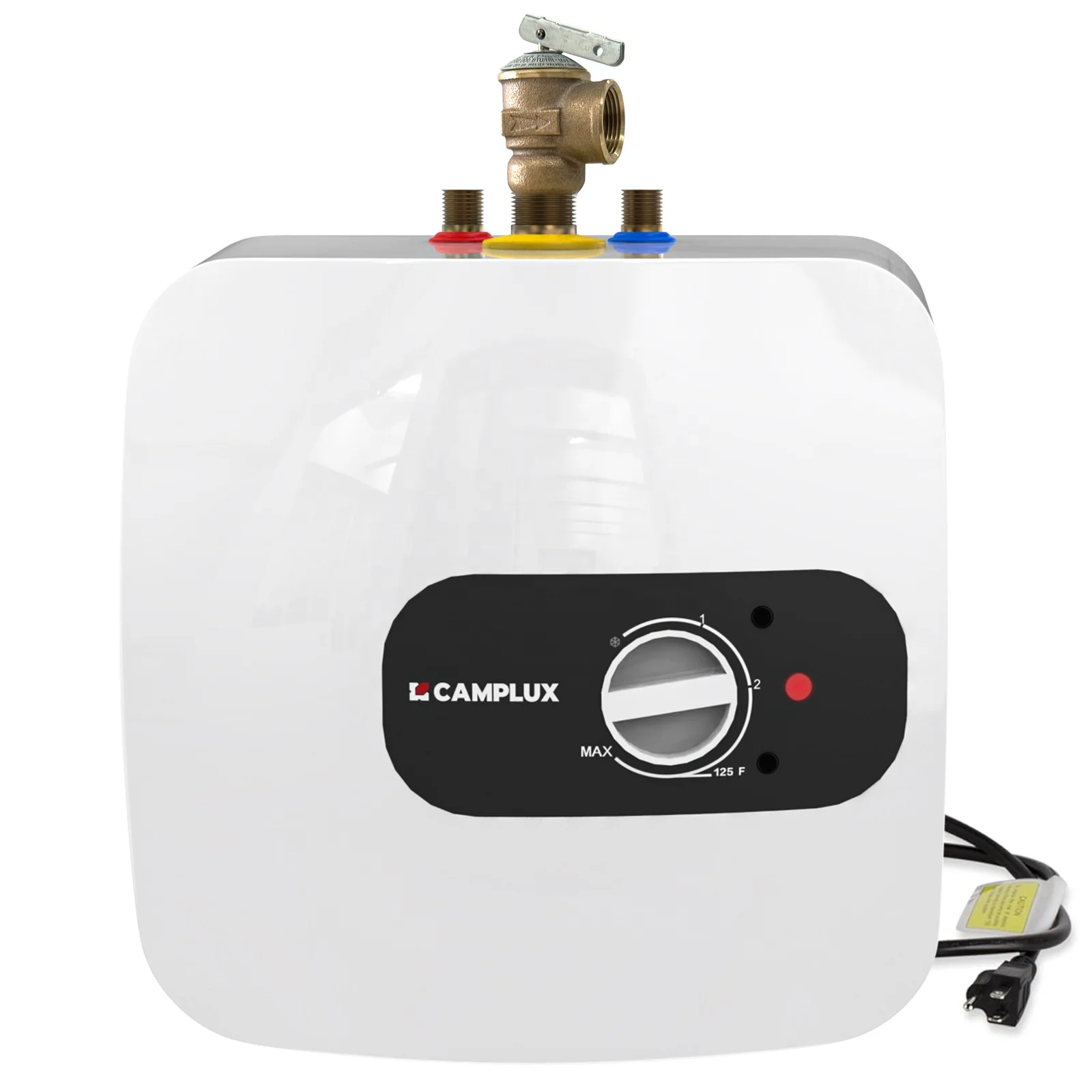 

CAMPLUX ME80B 8 Gallons Endless Hot Water Heater 120V Under Sink, Wall/Floor Mount Mini Tank